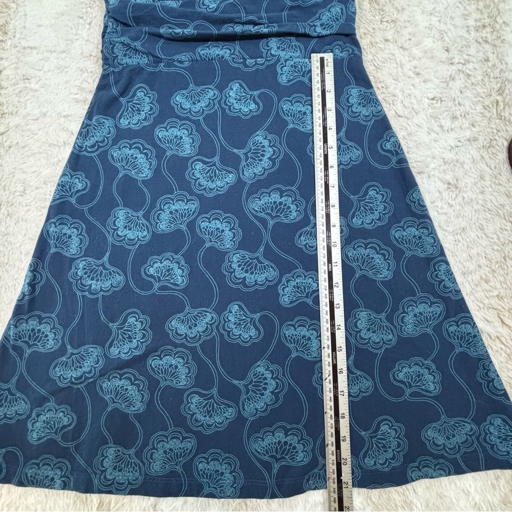 Patagonia Blue Floral Organic Cotton Spaghetti Strap Dress Women’s Small - Picture 6 of 13